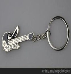 厂价直销小提琴吉他大提琴乐器金属钥匙扣 可定logo钥匙扣 钥匙饰品 挂件